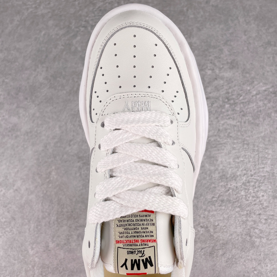 MIHARA YASUHIRO Original MMY 三原康裕 白色 皮面 低筒 溶胶鞋  板鞋 休闲鞋 增高鞋 男鞋 女鞋 A07FW702