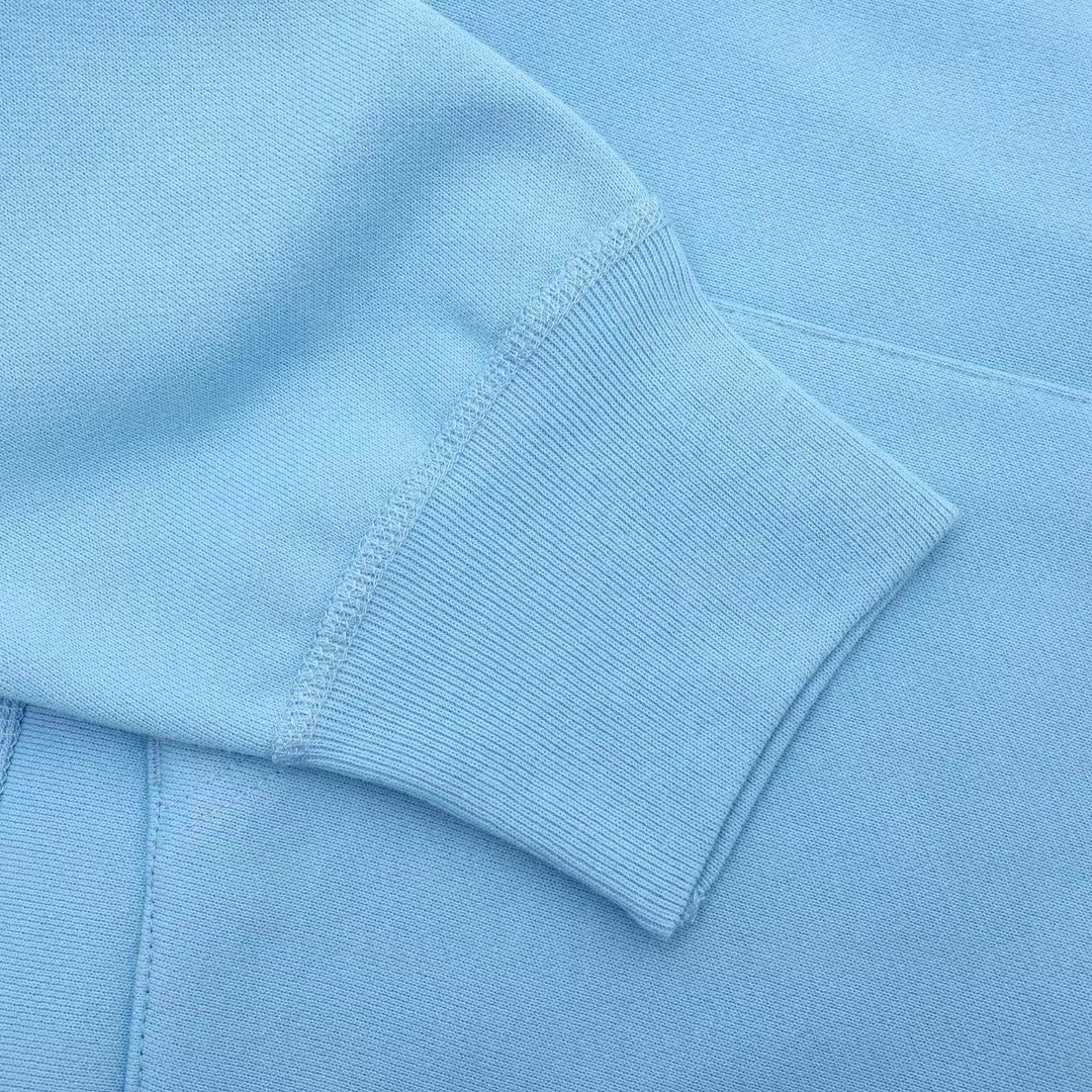 Supreme 19FW Bandana Box Logo Hooded 蓝色 腰果花刺绣 长袖 保暖 加绒 卫衣男女同款  SUP-FW19-10832