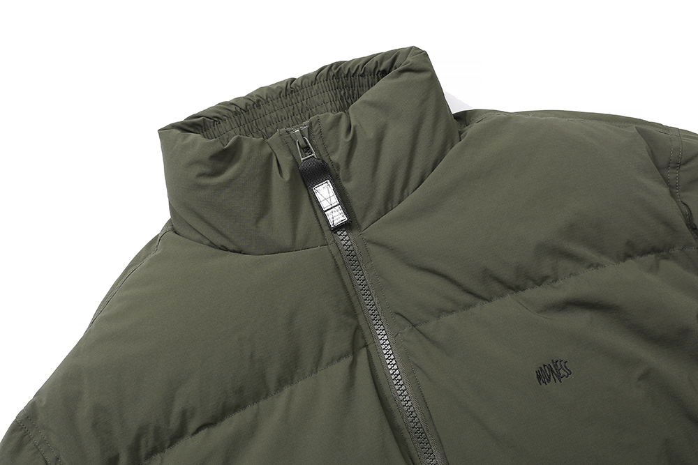 MADNESS QUILTED DOWN JACKET 羽绒服 军绿色 休闲 保暖 羽绒外套 长袖 冬季 男女同款