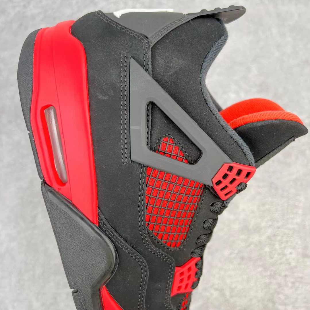 Air Jordan 4 AJ4 Retro Red Thunder 红雷电 黑红 低筒 男鞋 女鞋 籃球鞋 板鞋  CT8527-016