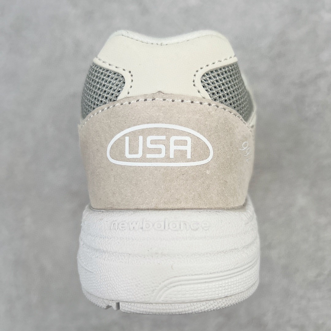 New Balance 992 系列 米白 低筒 运动鞋 休闲鞋 板鞋 童鞋 