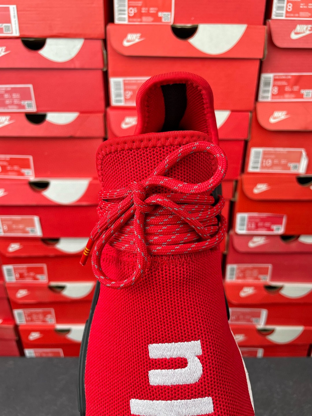Pharrell Williams x adidas originals NMD HU Human Race Scarlet 菲董联名 红白 低筒 运动鞋 休闲鞋 男鞋女鞋 BB0616