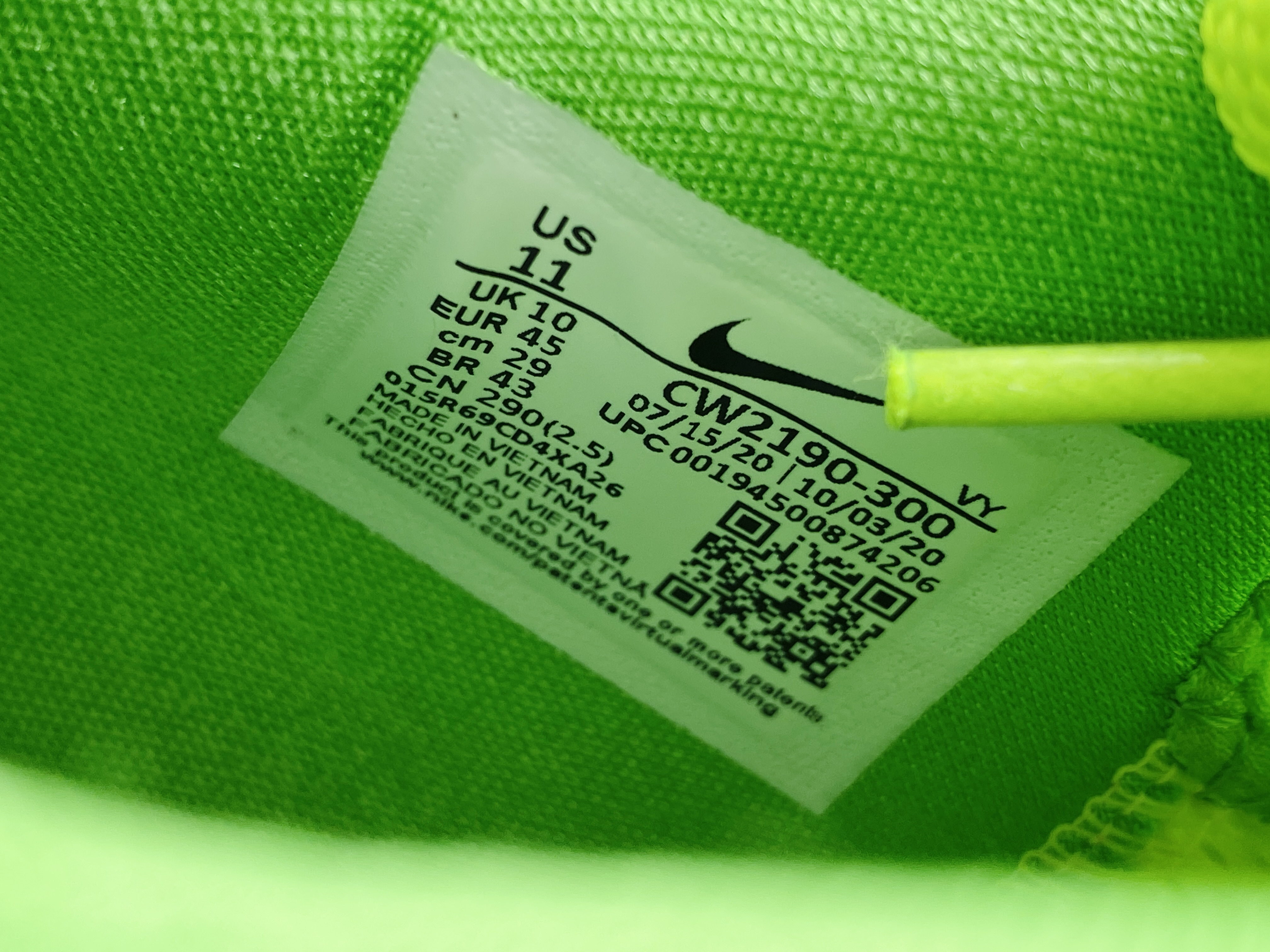 需预定 H12 Kobe6 青蜂俠 青竹絲 實戰鞋 前掌气垫 后掌EVA  真碳板 球鞋 籃球鞋 波鞋 男鞋   CW2190-300