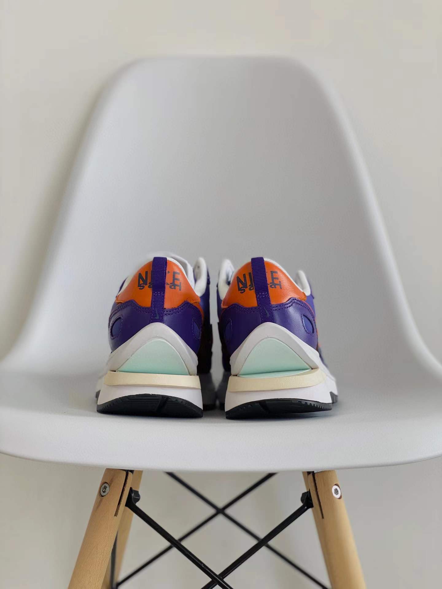 Sacai 3.0 VaporWaffle Dark Iris 紫金  低筒 华夫鞋 增高男女鞋 结构解构鞋 复古休闲鞋  DD1875-500