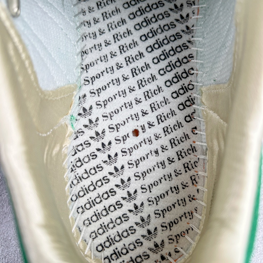 SPORTY & RICH adidas originals Samba OG 白绿 低筒 复古板鞋 休闲鞋 男鞋 女鞋 HQ6075