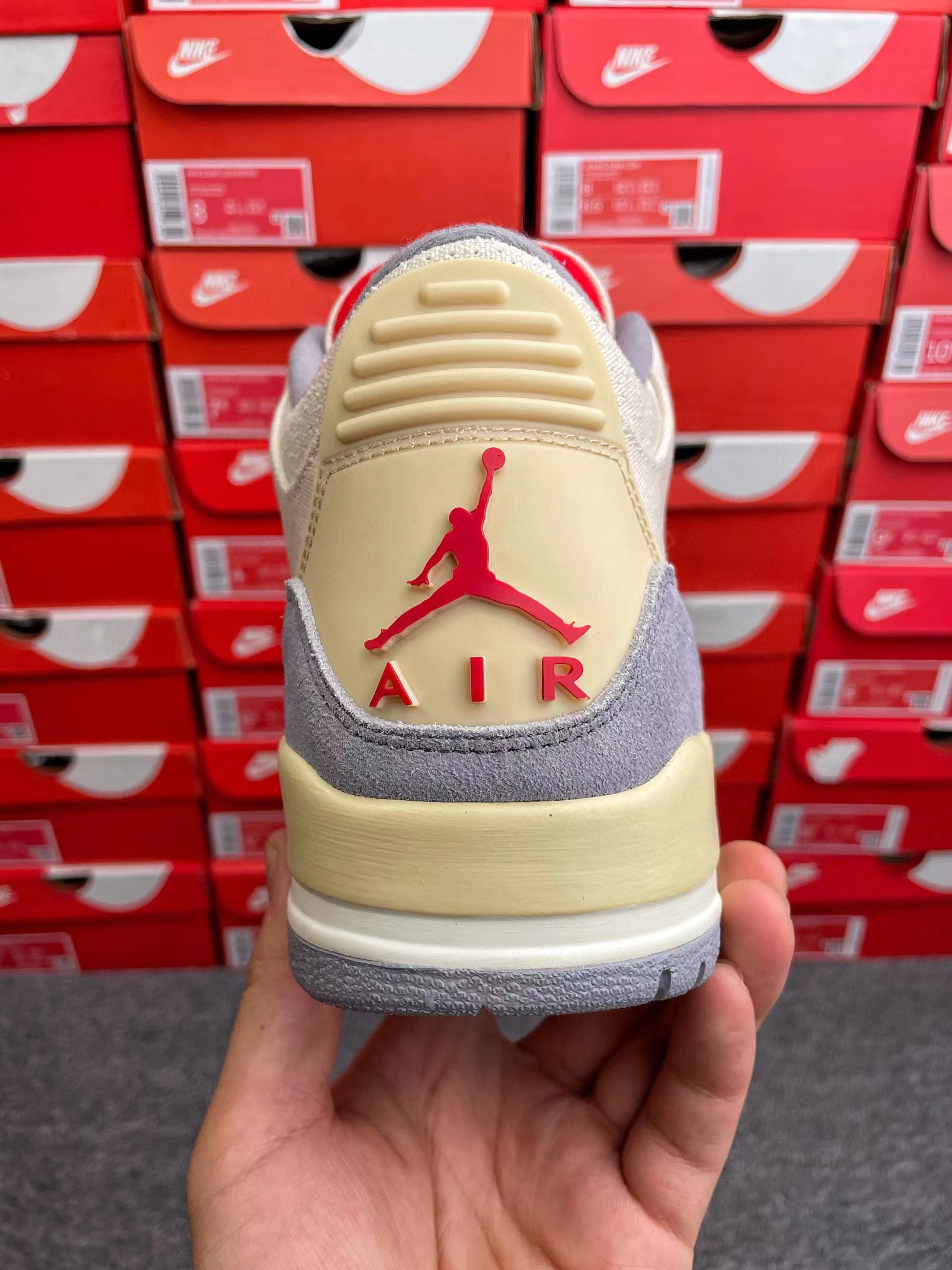 Air Jordan 3 Retro SE Muslin  AJ3 棉布 米白 低筒 休闲鞋 篮球鞋 板鞋 男鞋 DH7139-100