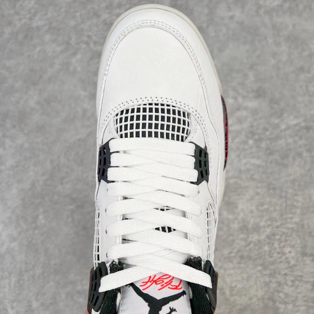 Air Jordan 4 AJ4 Retro Hot Lava 热熔岩 红白 低筒 男鞋 女鞋 籃球鞋 板鞋  308497-116
