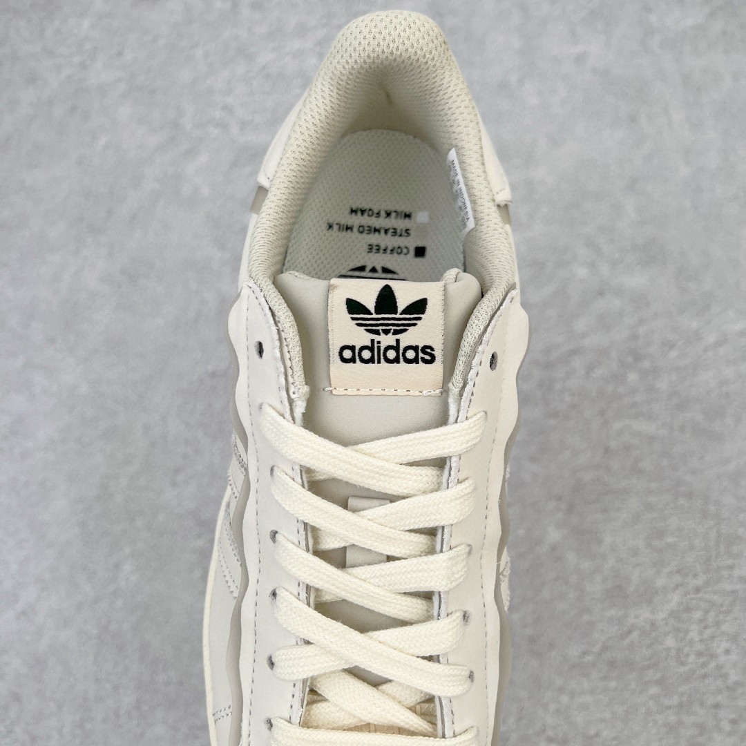 Adidas originals Superstar 贝壳头 白色奶油 低筒 板鞋 休闲鞋 运动鞋 男鞋 女鞋 GW4441