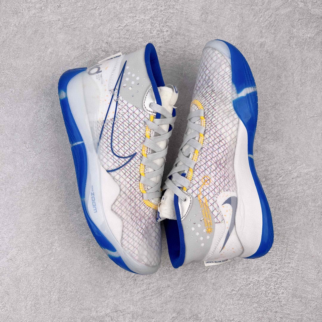 Zoom KD 12 杜兰特12 白蓝 高筒 减震防滑 实战鞋 篮球鞋 运动鞋 男鞋 AR4230-100
