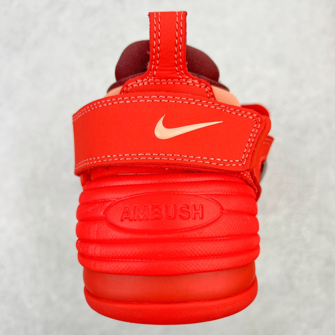 AMBUSH Air Adjust Force SP Orange 红色 复古 篮球鞋 男鞋 女鞋 休闲鞋 板鞋 DM8465-800