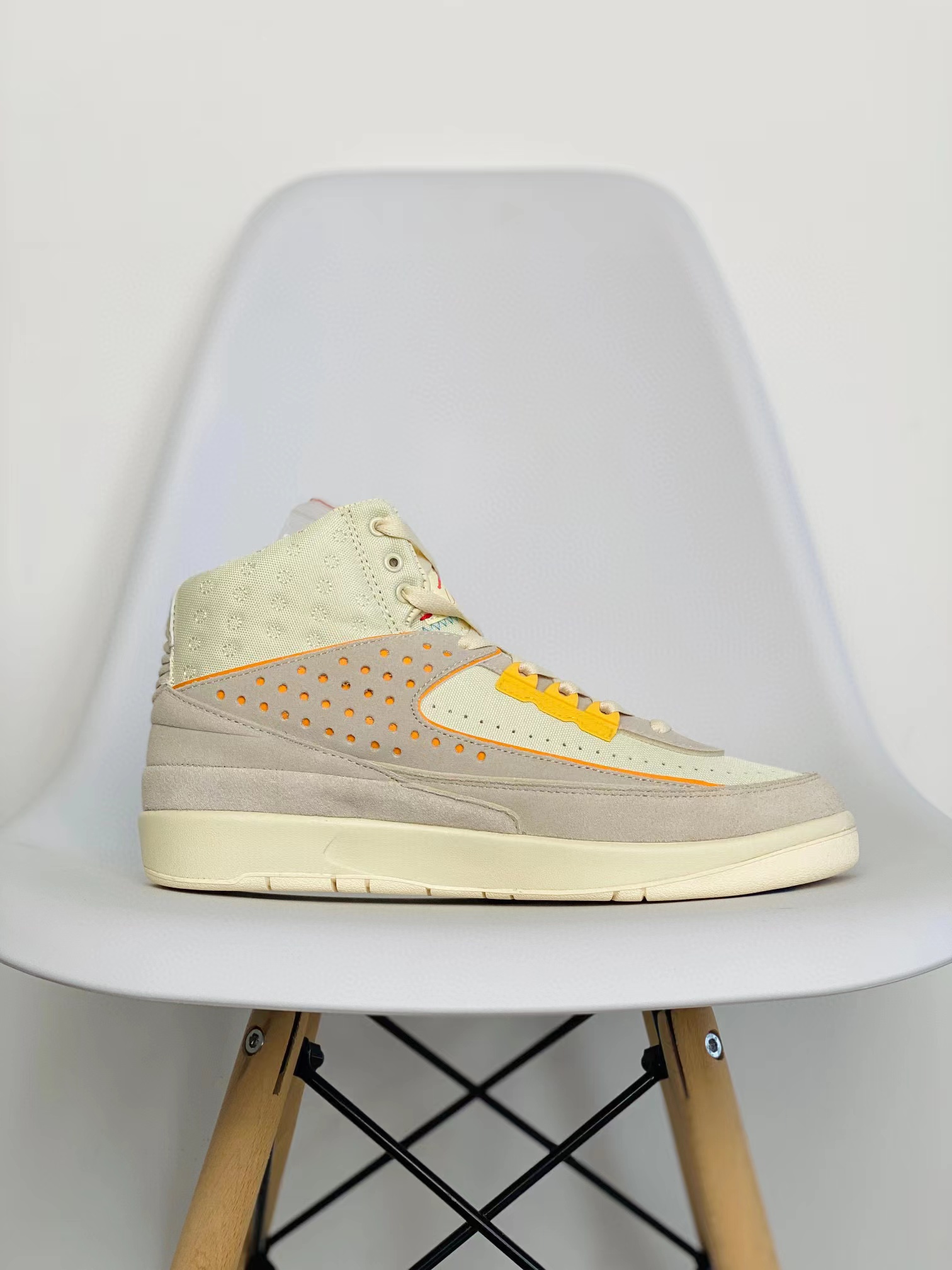 Union LA Air Jordan AJ2 Retro SP"Rattan" UN 联名米黄 复古篮球鞋 男鞋  DN3802-200