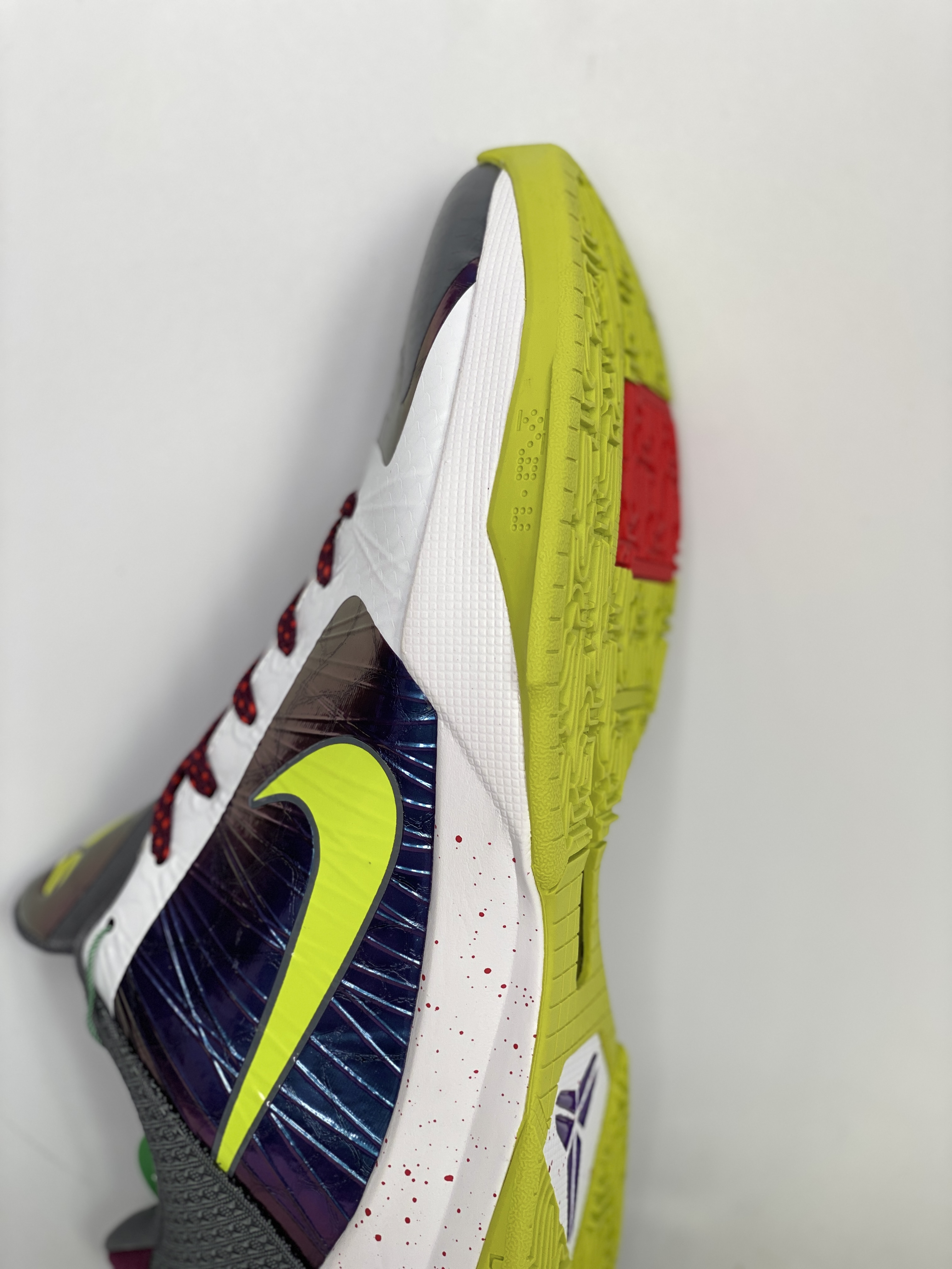 S2外貿 KOBE5 Chaos 小丑 低筒 前掌气垫 球鞋 籃球鞋 實戰鞋  真碳板 男鞋 CD4991-100