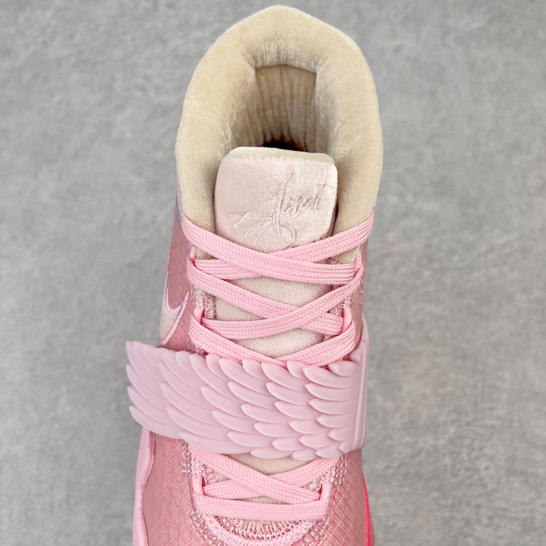 Zoom KD 12 XMAS What The Aunt Pearl 杜兰特12 乳腺癌 粉色 高筒 减震防滑 实战鞋 篮球鞋 运动鞋 男鞋 CT2740-900