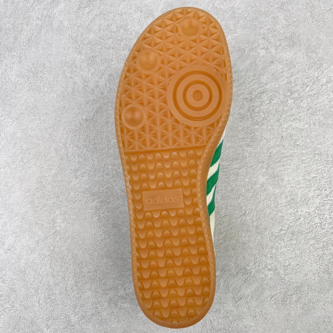 Wales Bonner x Adidas Originals Samba 米白绿 低筒 复古板鞋 休闲鞋 男鞋 女鞋 GY4344