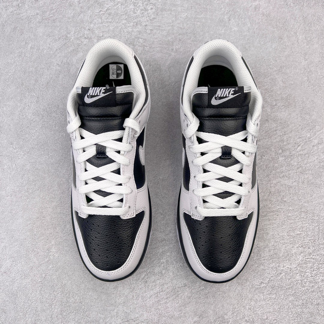 dunk Low Reverse Panda 白黑 反转熊猫 低筒 复古板鞋 休闲鞋 男鞋 女鞋  FD9064-011