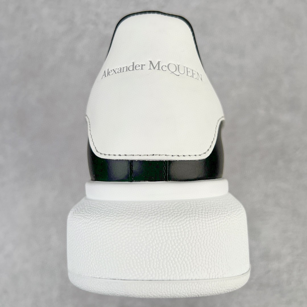 Alexander McQueen 麦昆 黑色 白尾 低筒 板鞋 休闲鞋 厚底鞋 增高鞋 男鞋 女鞋 553680WHGP51070
