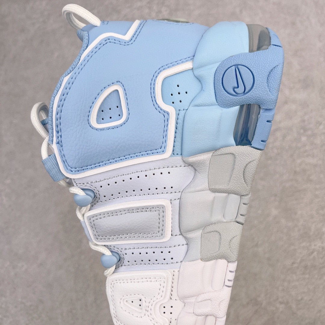 新版 Nike Air More Uptempo 皮蓬 大AIR 白蓝拼接 低筒 篮球鞋 男鞋 女鞋 DJ5159-400