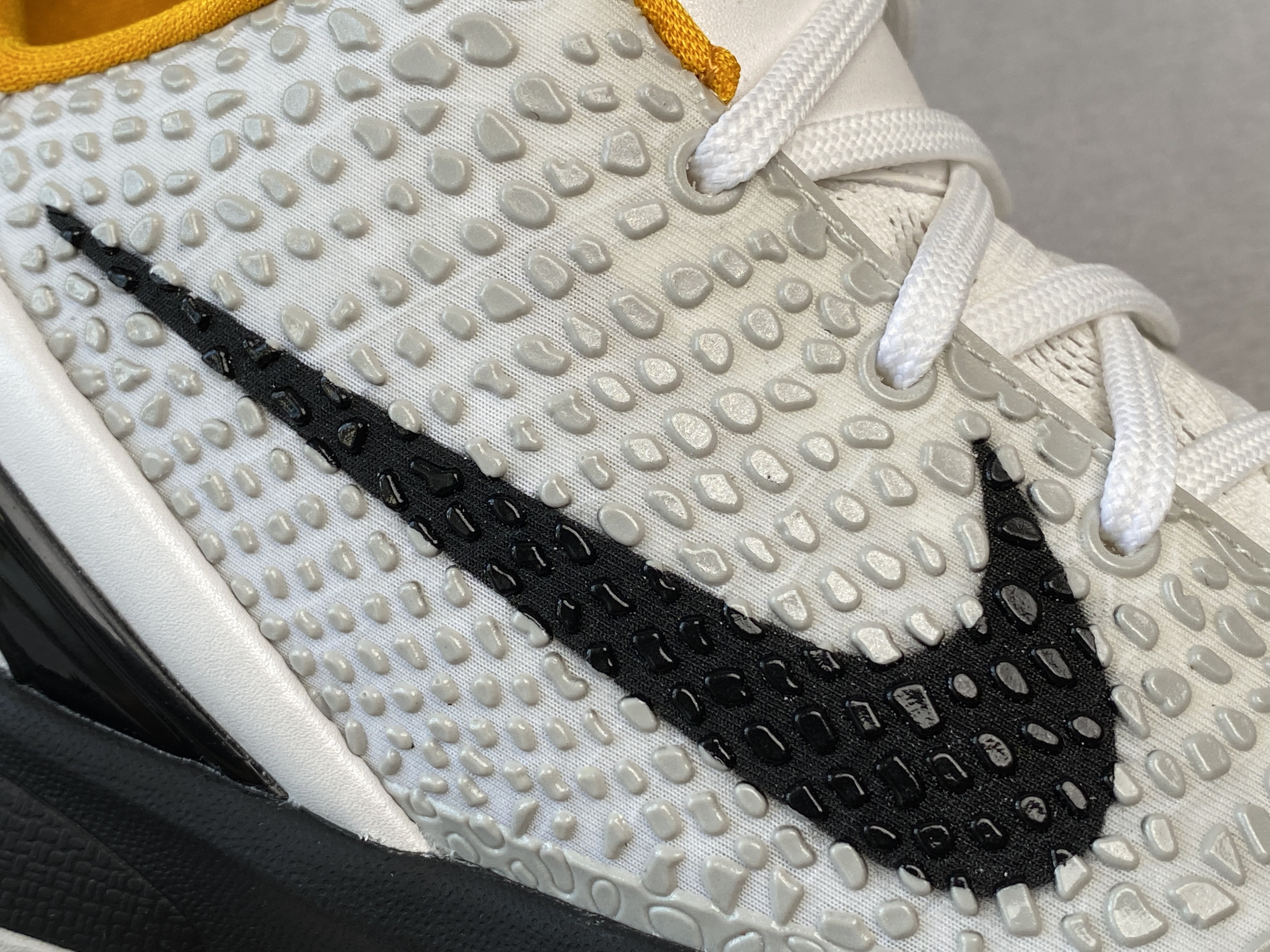 S2外贸 KOBE6 White Del Sol 季後賽 2021復刻 前掌氣墊 科比 6 低筒 球鞋 籃球鞋 實戰鞋 前後氣墊 真碳板 男鞋 CW2190-100