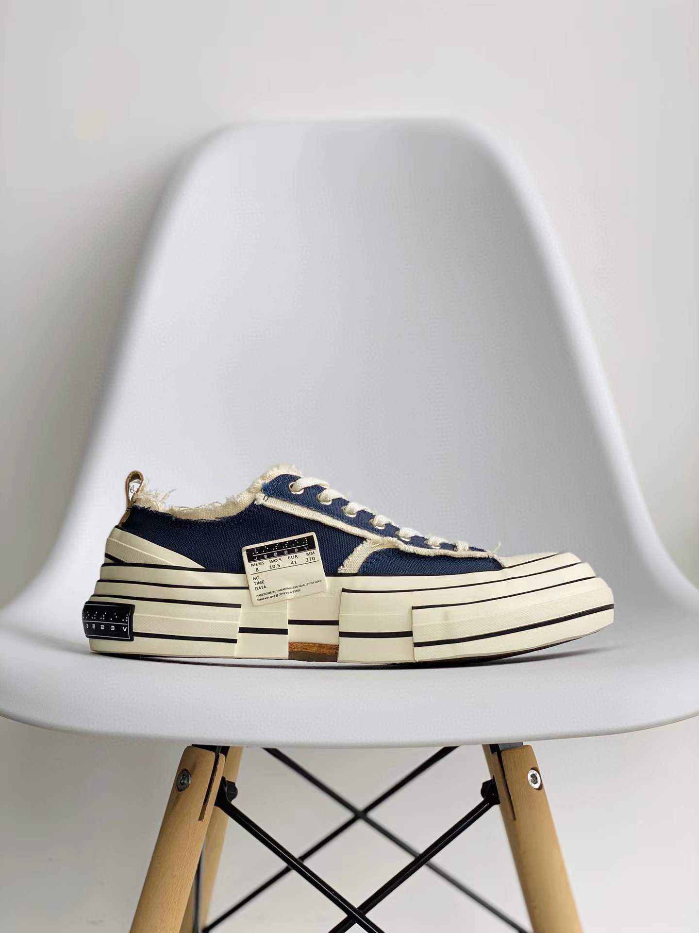 xVESSEL G.O.P. Lows Navy 吴建豪 蓝色 低筒 板鞋 休闲鞋 男鞋 女鞋 S19X001H