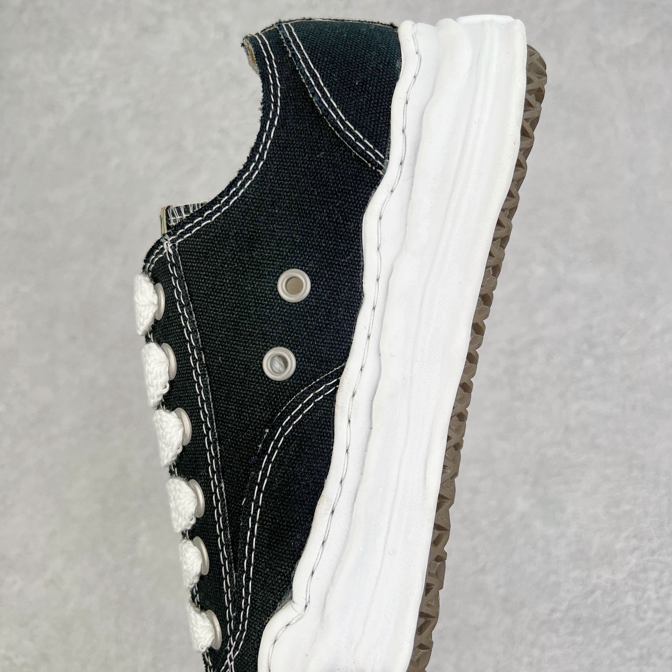 MIHARA YASUHIRO Original MMY 三原康裕 黑色 低筒 溶胶鞋 帆布鞋 板鞋 休闲鞋 增高鞋 男鞋 女鞋 