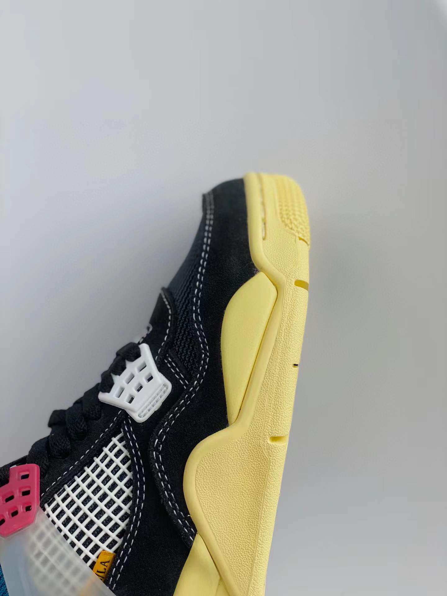Union LA Air Jordan 4 AJ4 Retro Off Noir  黑蓝  麂皮 篮球鞋 运动鞋 休闲鞋 男鞋 DC9533-001