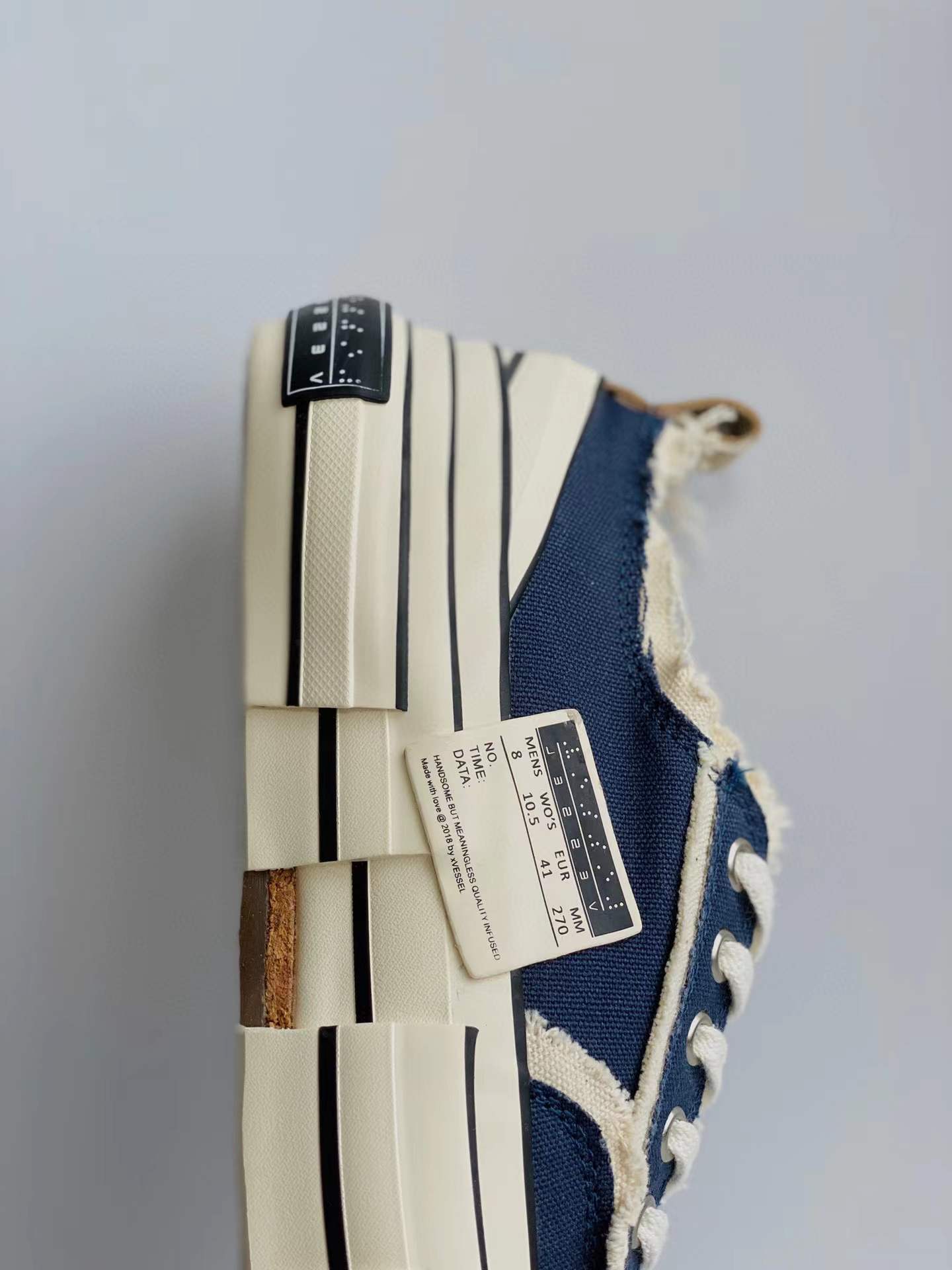 xVESSEL G.O.P. Lows Navy 吴建豪 蓝色 低筒 板鞋 休闲鞋 男鞋 女鞋 S19X001H