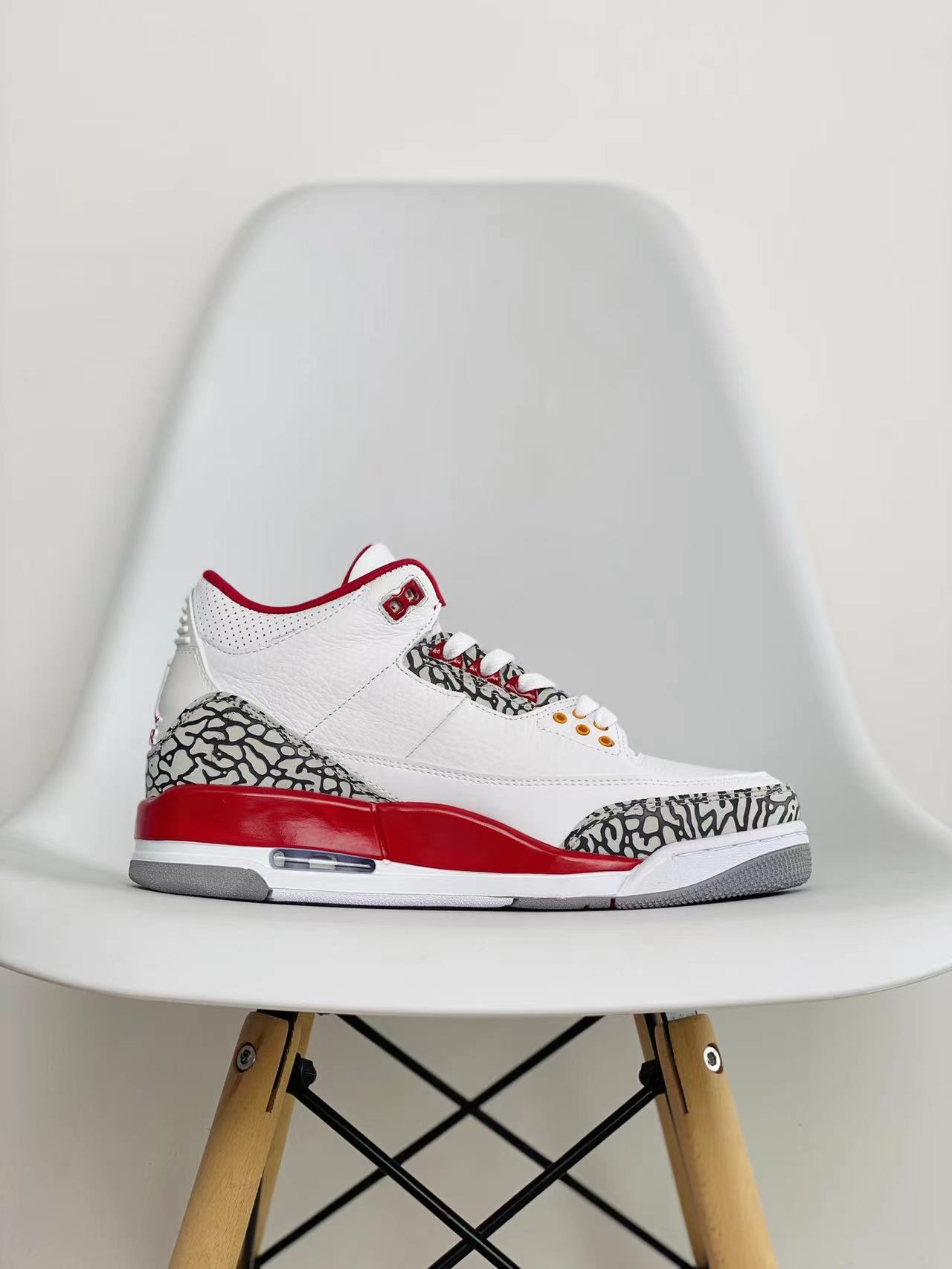 Air Jordan 3 Retro Cardinal Red 紅雀 白酒紅 AJ 3 低筒 休闲鞋 篮球鞋 板鞋 男鞋 CT8532-126