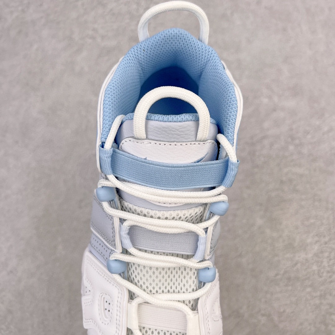 新版 Nike Air More Uptempo 皮蓬 大AIR 白蓝拼接 低筒 篮球鞋 男鞋 女鞋 DJ5159-400