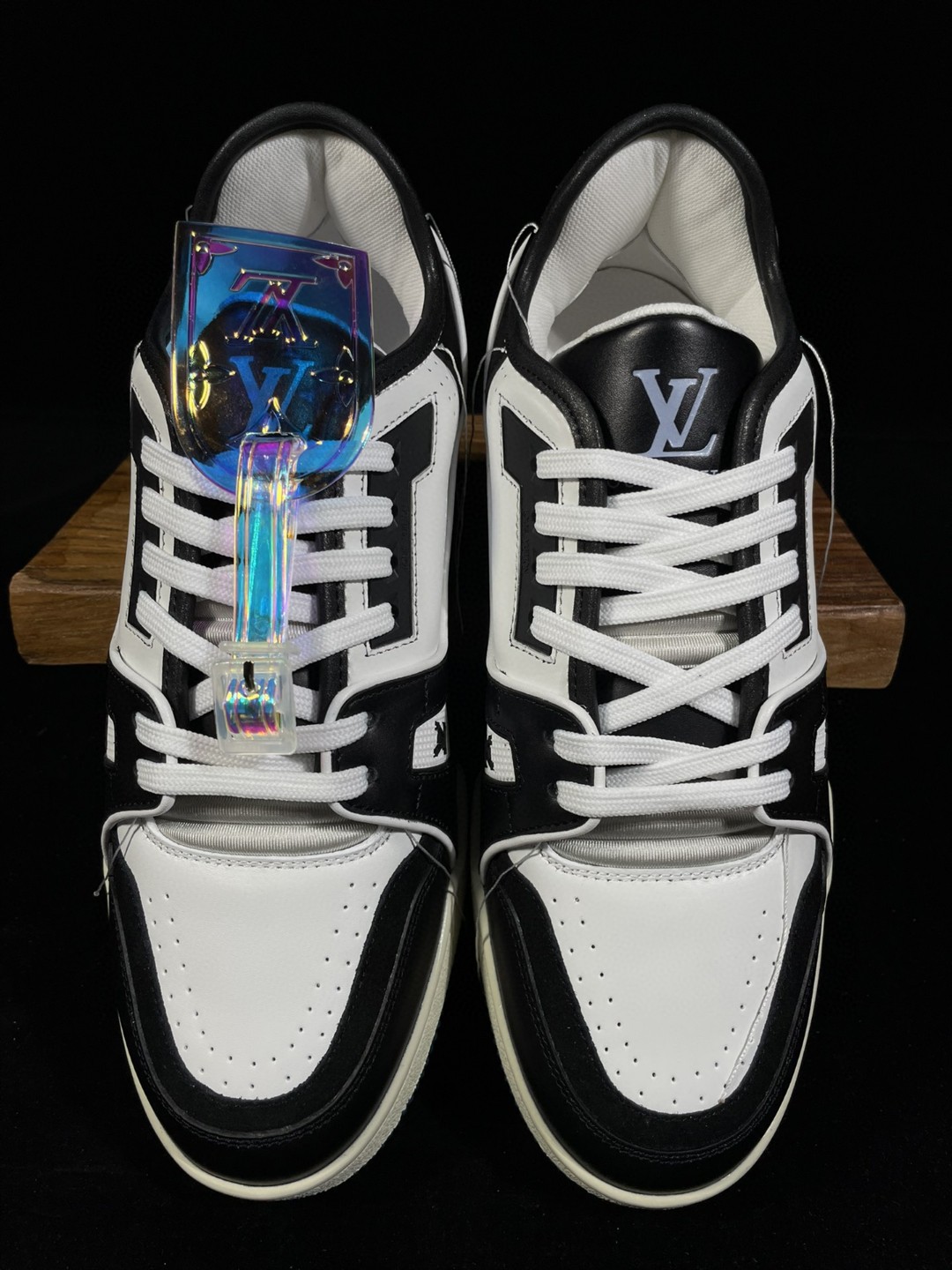 Louis Vuitton 路易威登 Trainer 蓝黑 低筒 休闲鞋 板鞋 运动鞋 男鞋 女鞋 1A8Q7L