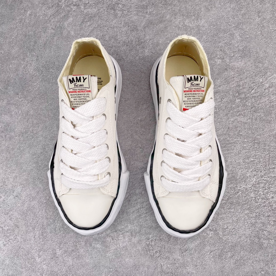 MIHARA YASUHIRO Original MMY 三原康裕 白色 低筒 溶胶鞋 帆布鞋 板鞋 休闲鞋 增高鞋 男鞋 女鞋 A01FW702