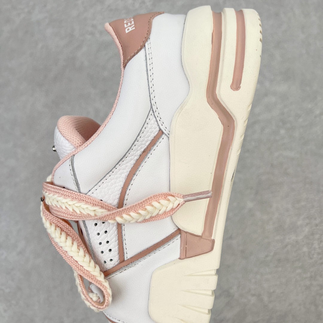 The Last Redemption Spacecourt系列 粉色 低筒 复古休闲鞋 板鞋 运动鞋 男鞋 女鞋 TLR22SS11200102PK