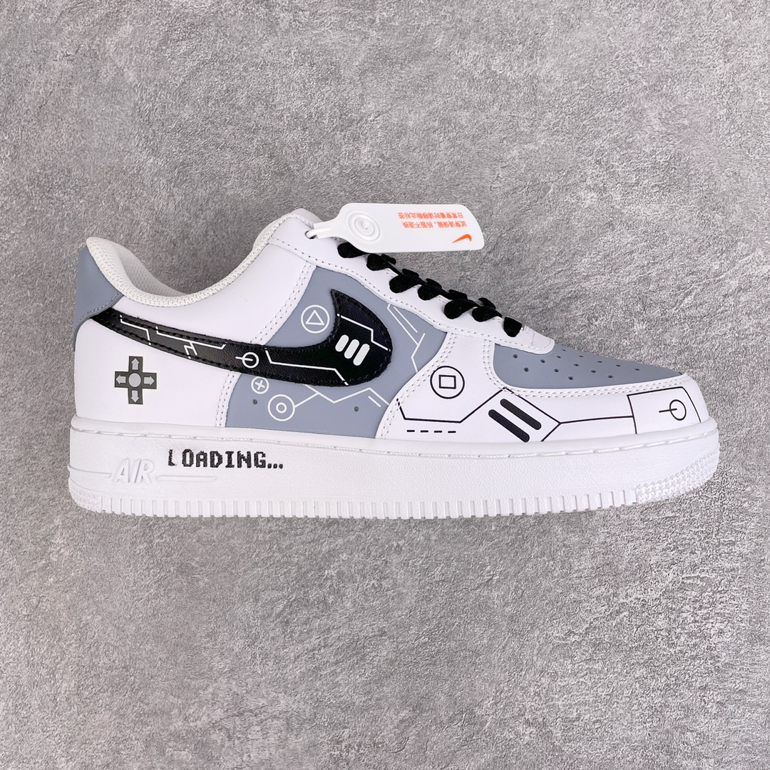Air Force 1 Low 07 电玩 黑白灰 低筒 休闲鞋 板鞋 男鞋 女鞋  CW2288-111