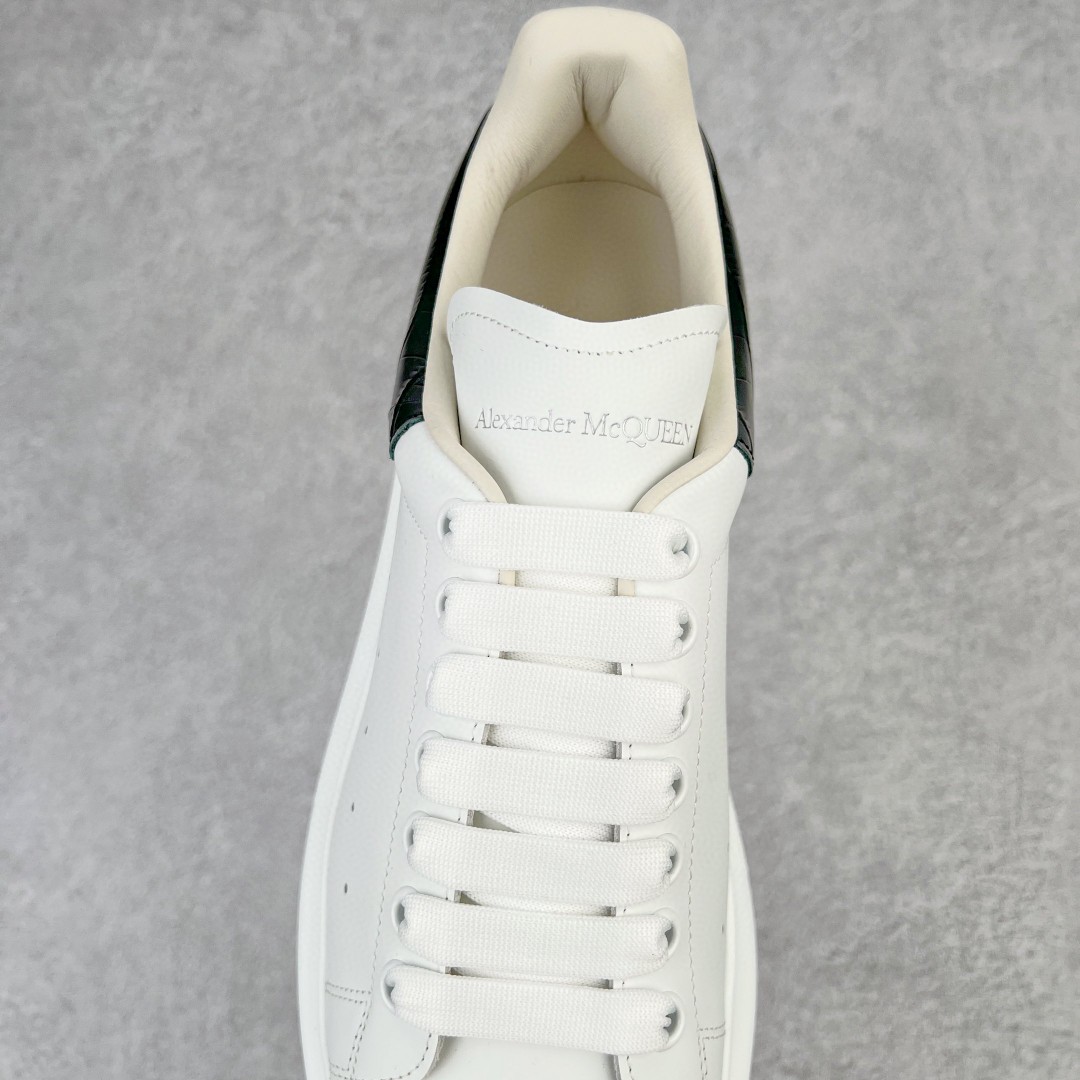 Alexander McQueen 麦昆 黑白 漆皮 低筒 板鞋 休闲鞋 厚底鞋 增高鞋 男鞋 女鞋 625162WHYB89061