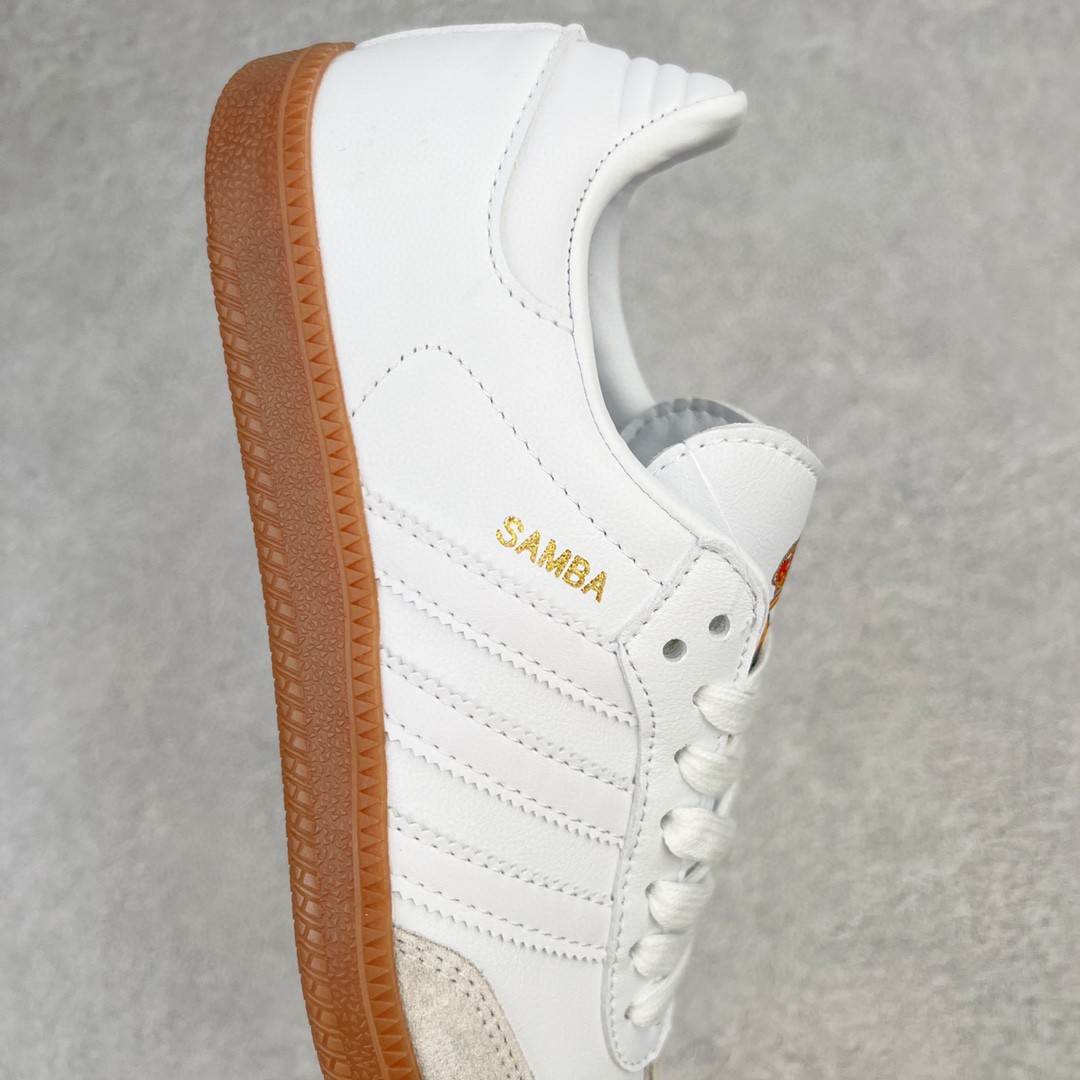 Adidas Originals Samba Team 白灰 低筒 复古板鞋 休闲鞋 男鞋 女鞋  