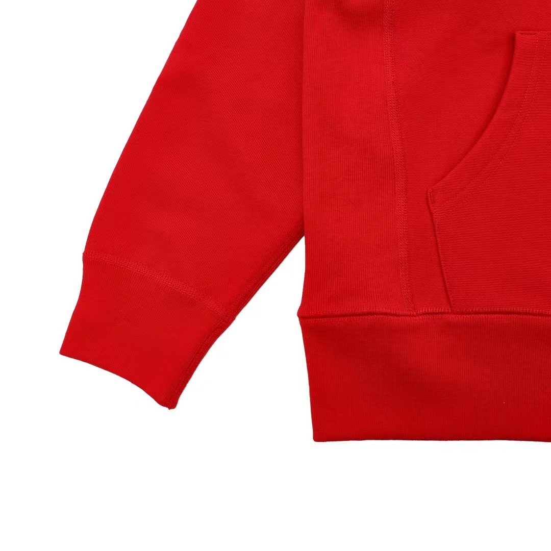 Supreme 19FW Bandana Box Logo Hooded 灰色 腰果花刺绣 长袖 保暖 加绒 卫衣男女同款 SUP-FW19-10828