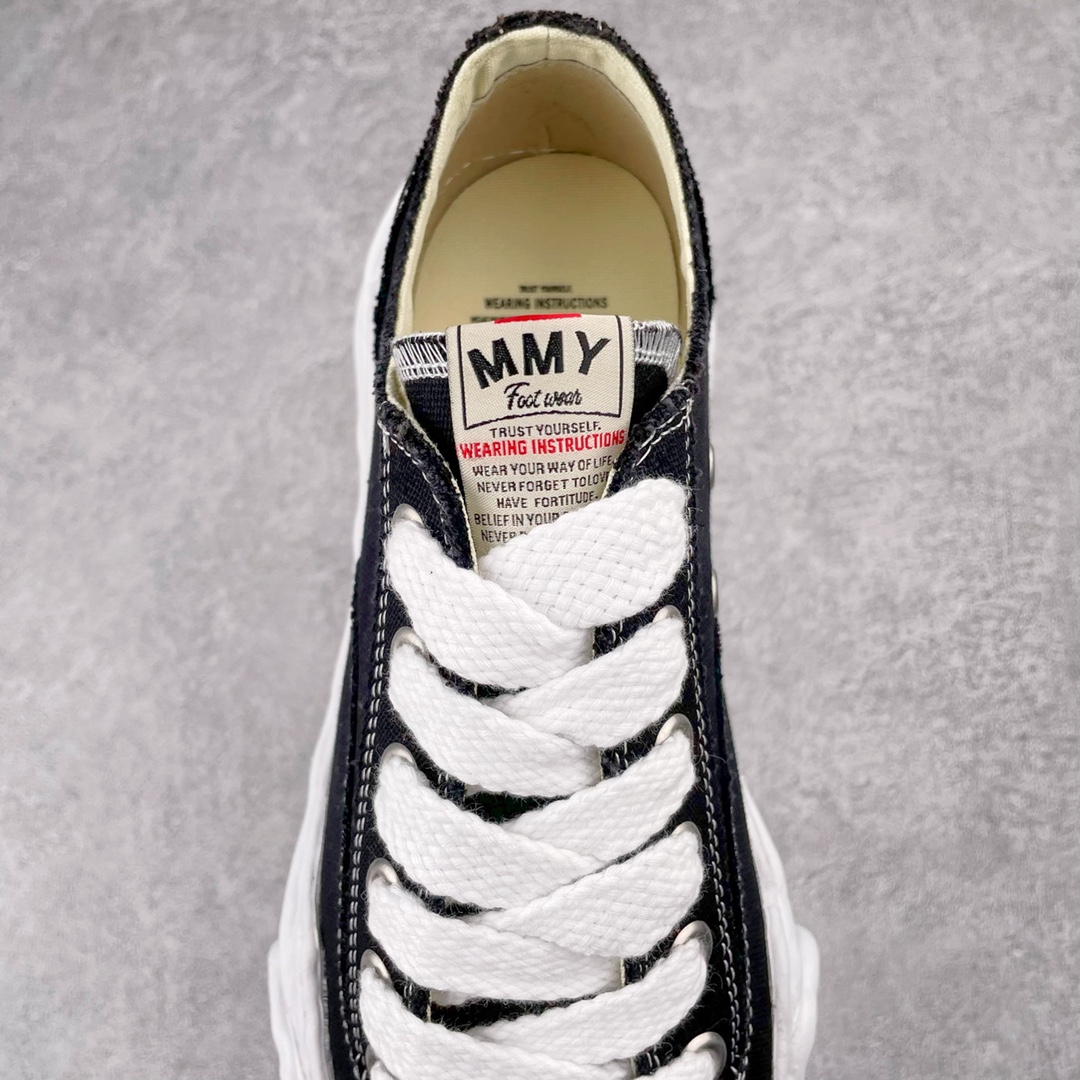 MIHARA YASUHIRO Original MMY 三原康裕 黑色 低筒 溶胶鞋 帆布鞋 板鞋 休闲鞋 增高鞋 男鞋 女鞋 A05FW702