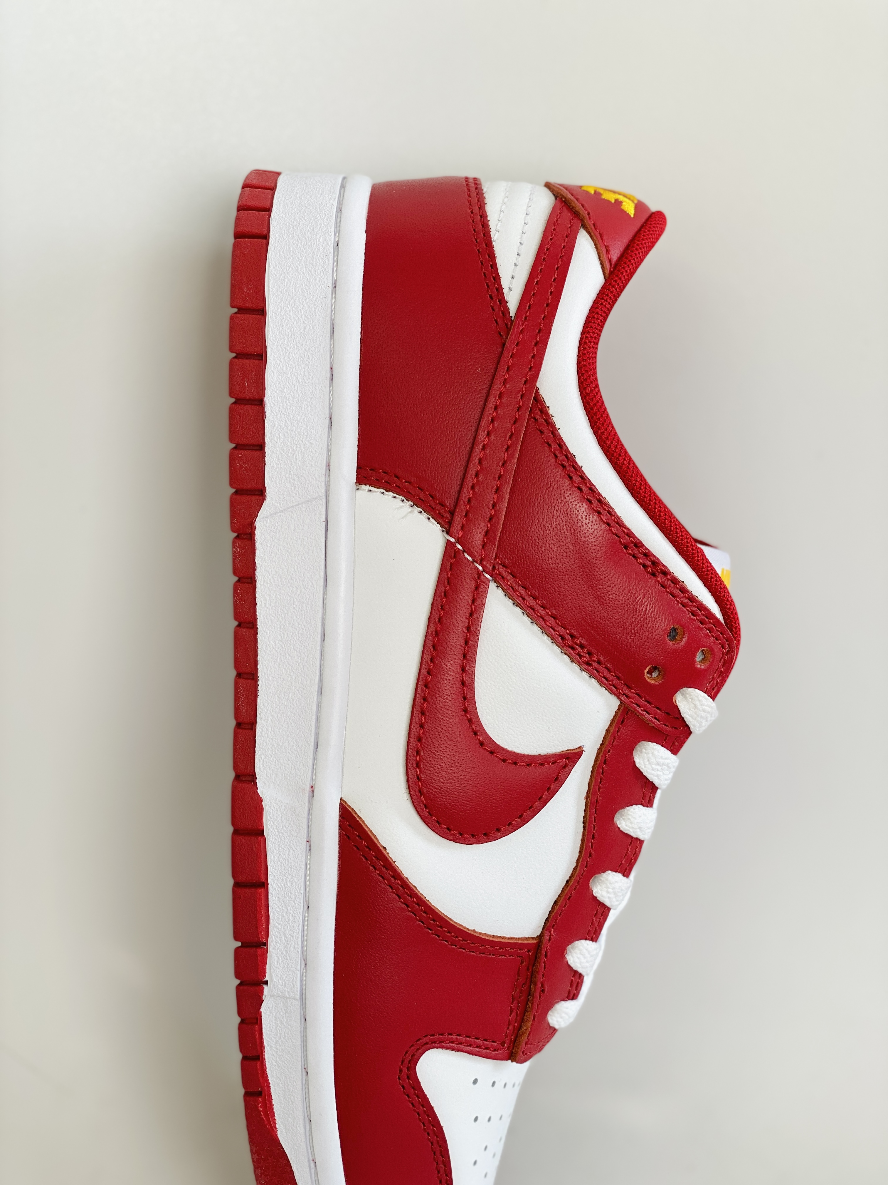 dunk Low Gym Red 白红 黄色刺绣 低筒 复古板鞋 休闲鞋 男鞋 女鞋  DD1391-602