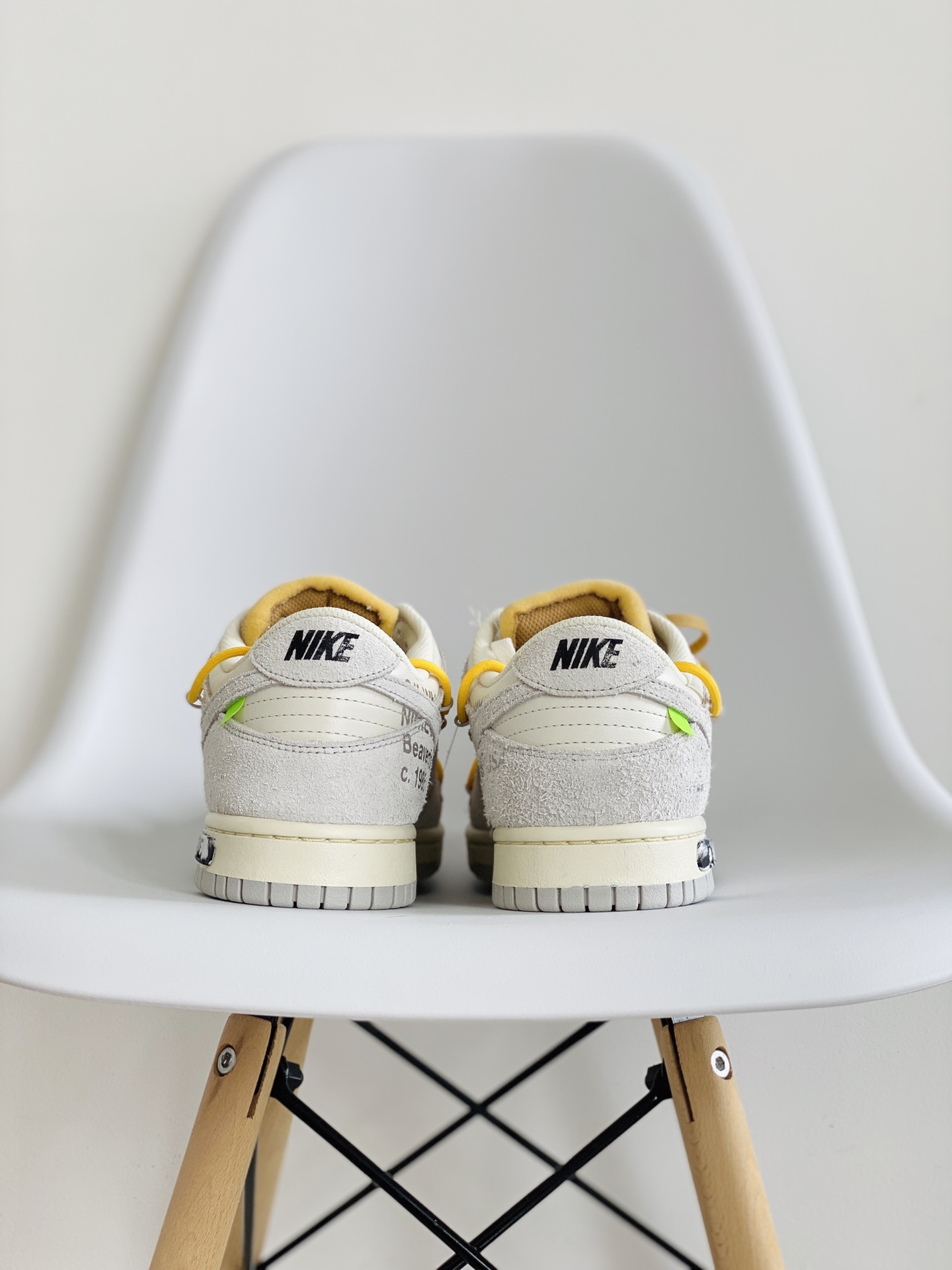 NO.39 Off-White Duunk  Low THE 50-39 灰白 麂皮 低筒 板鞋 休闲鞋 滑板鞋 男鞋 女鞋 DJ0950-109