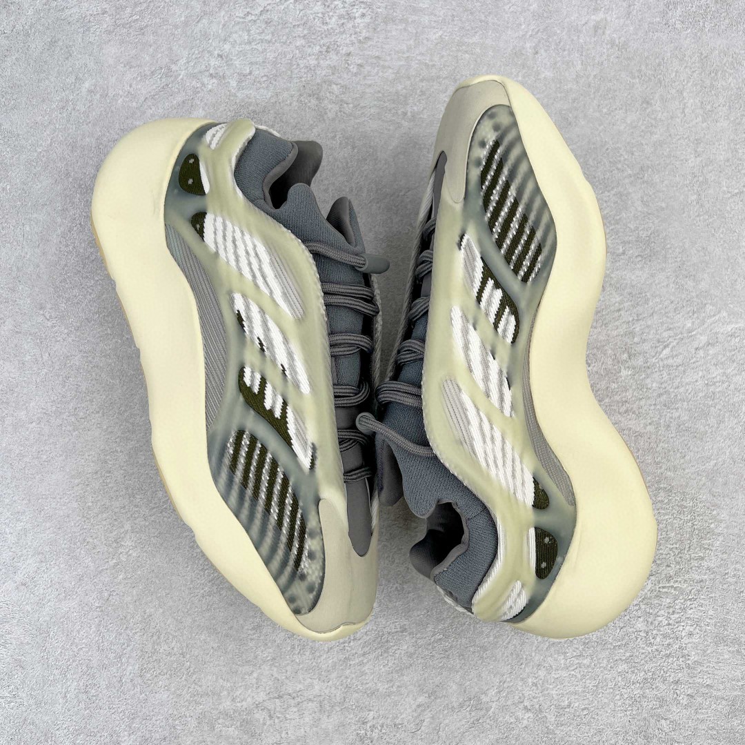 adidas Yeezy 700V3 Fade Salt 黑白 低筒 休闲鞋 运动鞋 老爹鞋 男鞋 女鞋 ID1674
