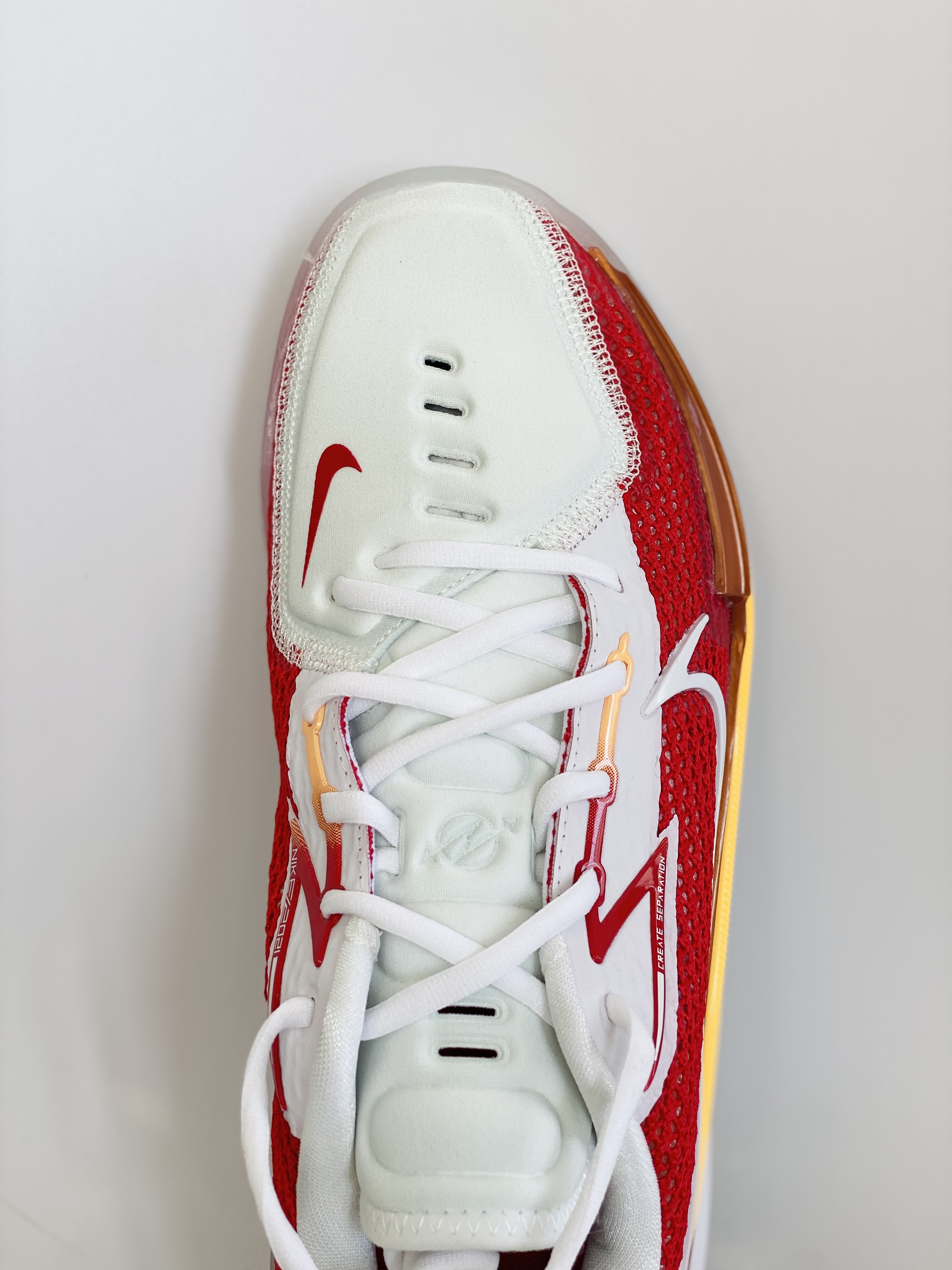 外贸 GT Cut 白红 低筒 篮球鞋 球鞋 实战鞋 全掌气垫 TPU抗扭 男鞋 CZ0176-100