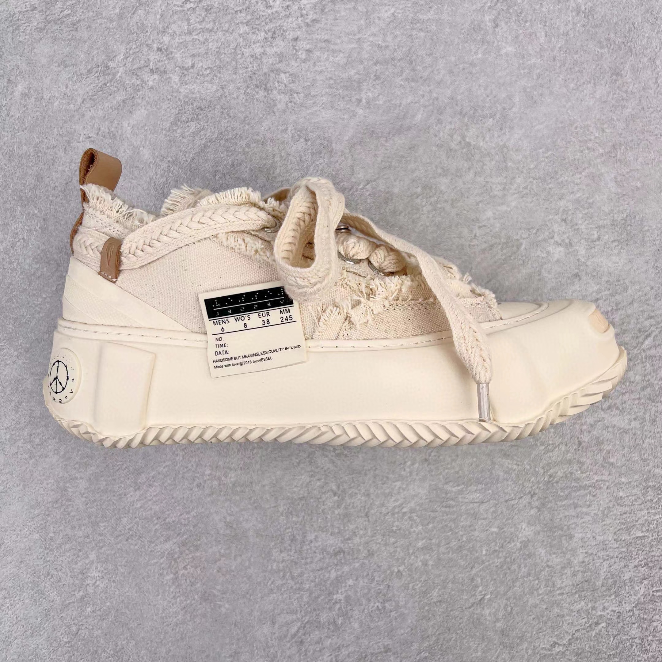 xVESSEL G.O.P. 2.0 MARSHMALLOW Lows White 吴建豪 白色 棉花糖 低筒 板鞋 休闲鞋 帆布鞋 男鞋 女鞋 S22X42W