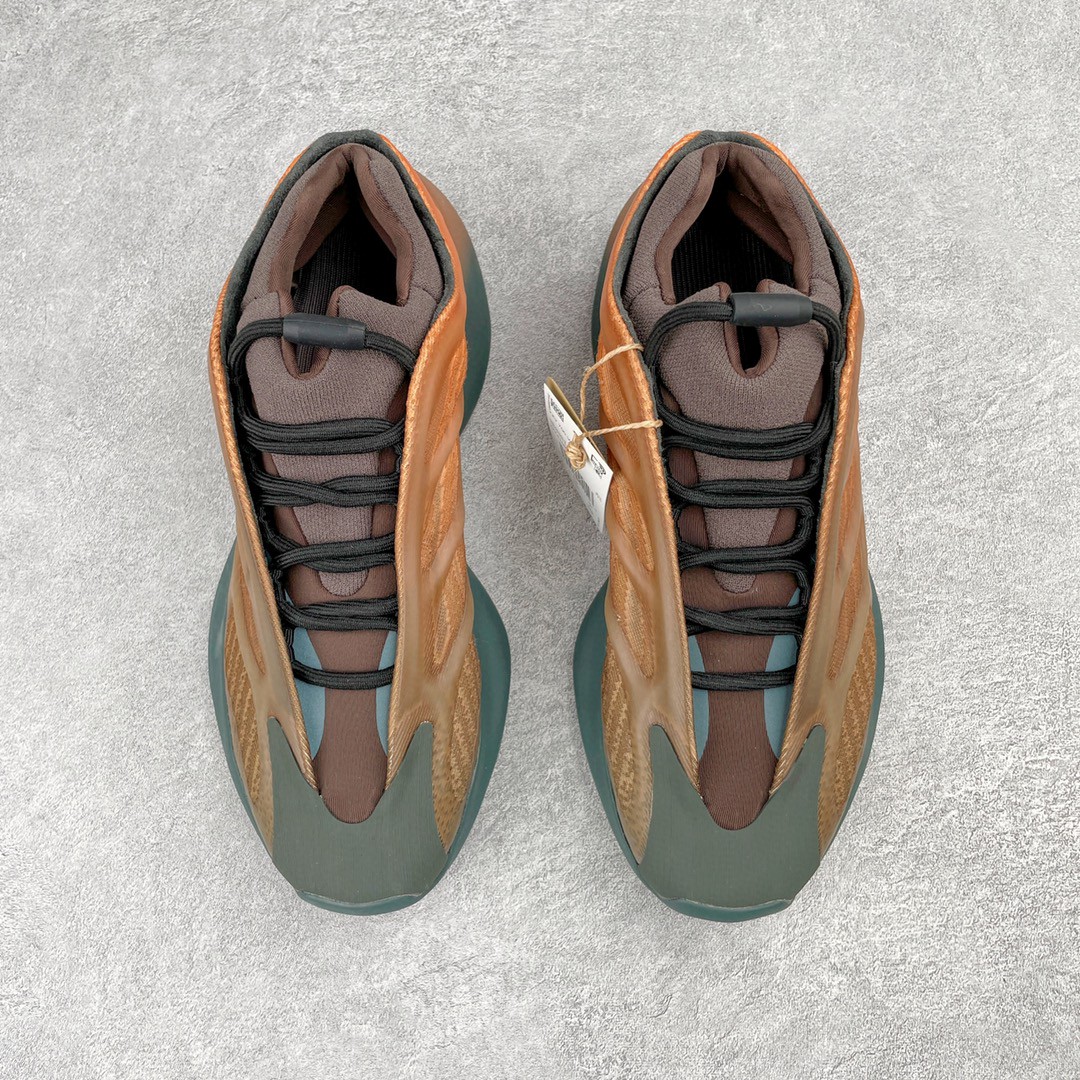 adidas originals Yeezy 700V3 Copper Fade 棕橙色 低筒 休闲鞋 运动鞋 老爹鞋 男鞋 女鞋 GY4109