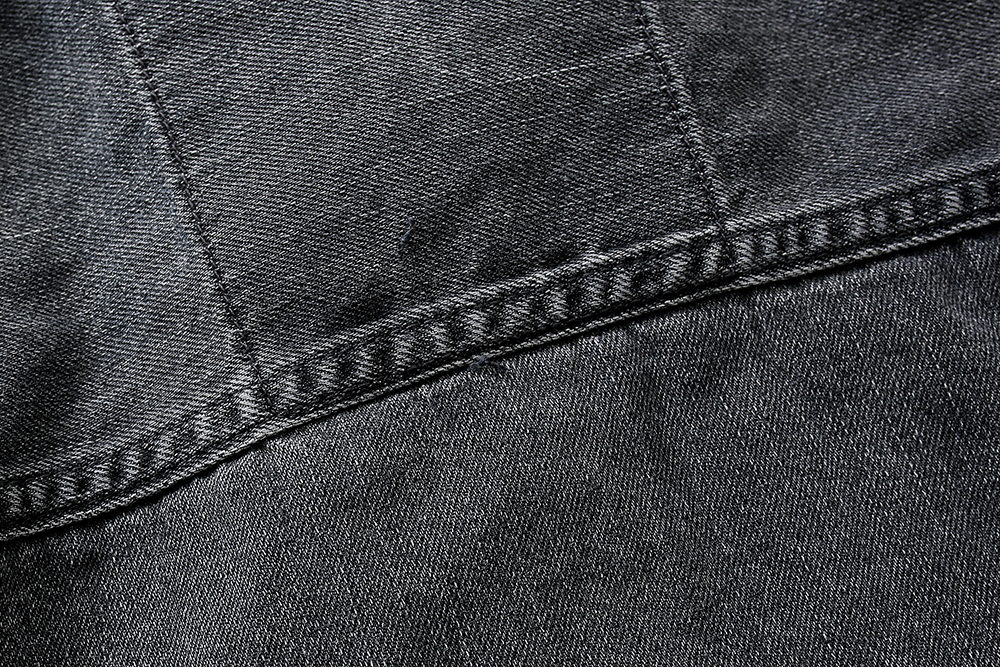 MADNESS 22FW  牛仔衬衣 黑色 日系 外套长袖 秋冬季 休闲 男女同款