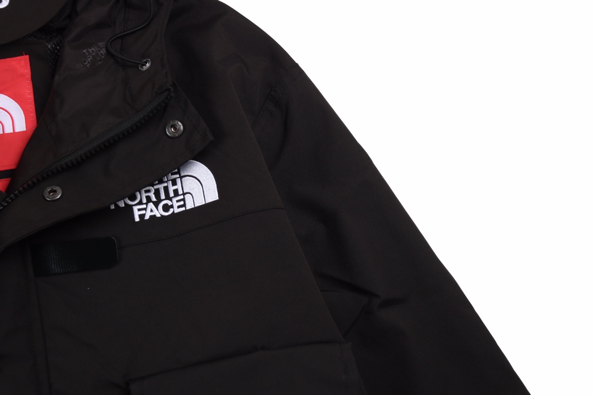 Supreme SS20 Week 13 The North Face Cargo Jacket 聯名款 黑色 多口袋 连帽冲锋衣 夾克 防水 防風 外套 男款 女款 SUP-SS20-648