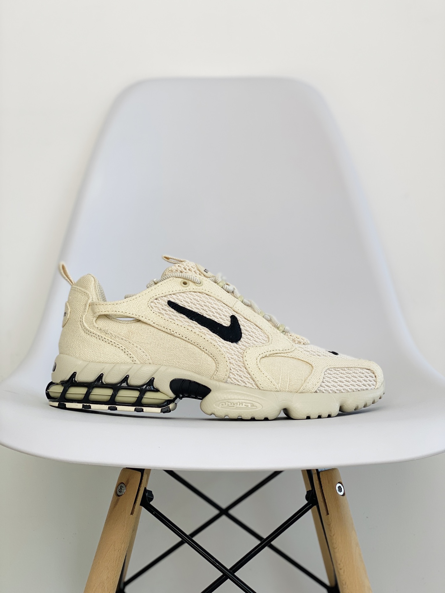 Stussy x Nike Air Zoom Spiridon CG 2 沙漠黄 减震厚底 运动鞋 休闲鞋 板鞋 男鞋 女鞋 CQ5486-200