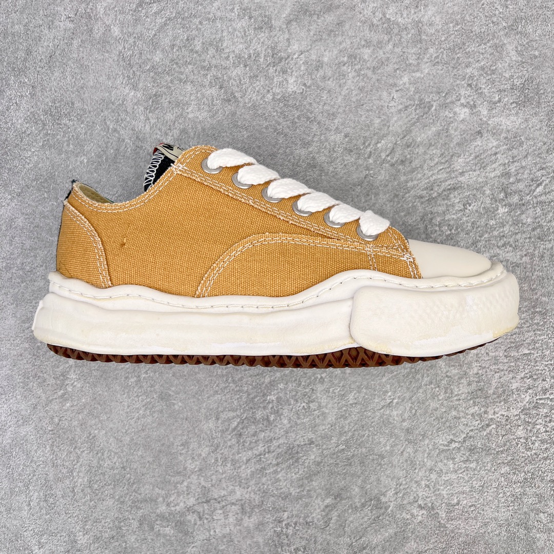 MIHARA YASUHIRO Original MMY 三原康裕 棕绿  低筒 溶胶鞋 帆布鞋 板鞋 休闲鞋 增高鞋 男鞋 女鞋 A05FW728