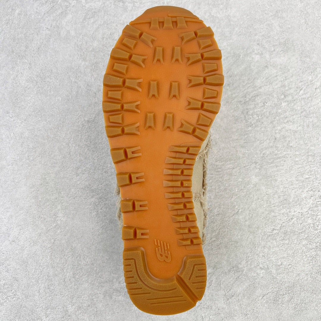 MiuMiu New Balance NB574 米黄色 低筒 联名 女款 复古慢跑鞋 女鞋 休闲鞋 板鞋 5E765D_CSL_F0044_F_015