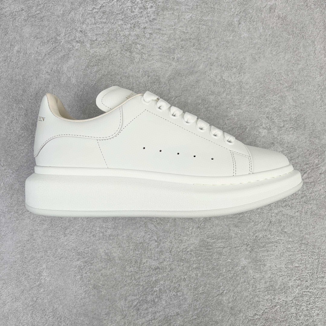 Alexander McQueen Glow In The Dark Heel Tab 麦昆 白色 低筒 板鞋 休闲鞋 厚底鞋 增高鞋 男鞋 女鞋 662652WIA4M9000