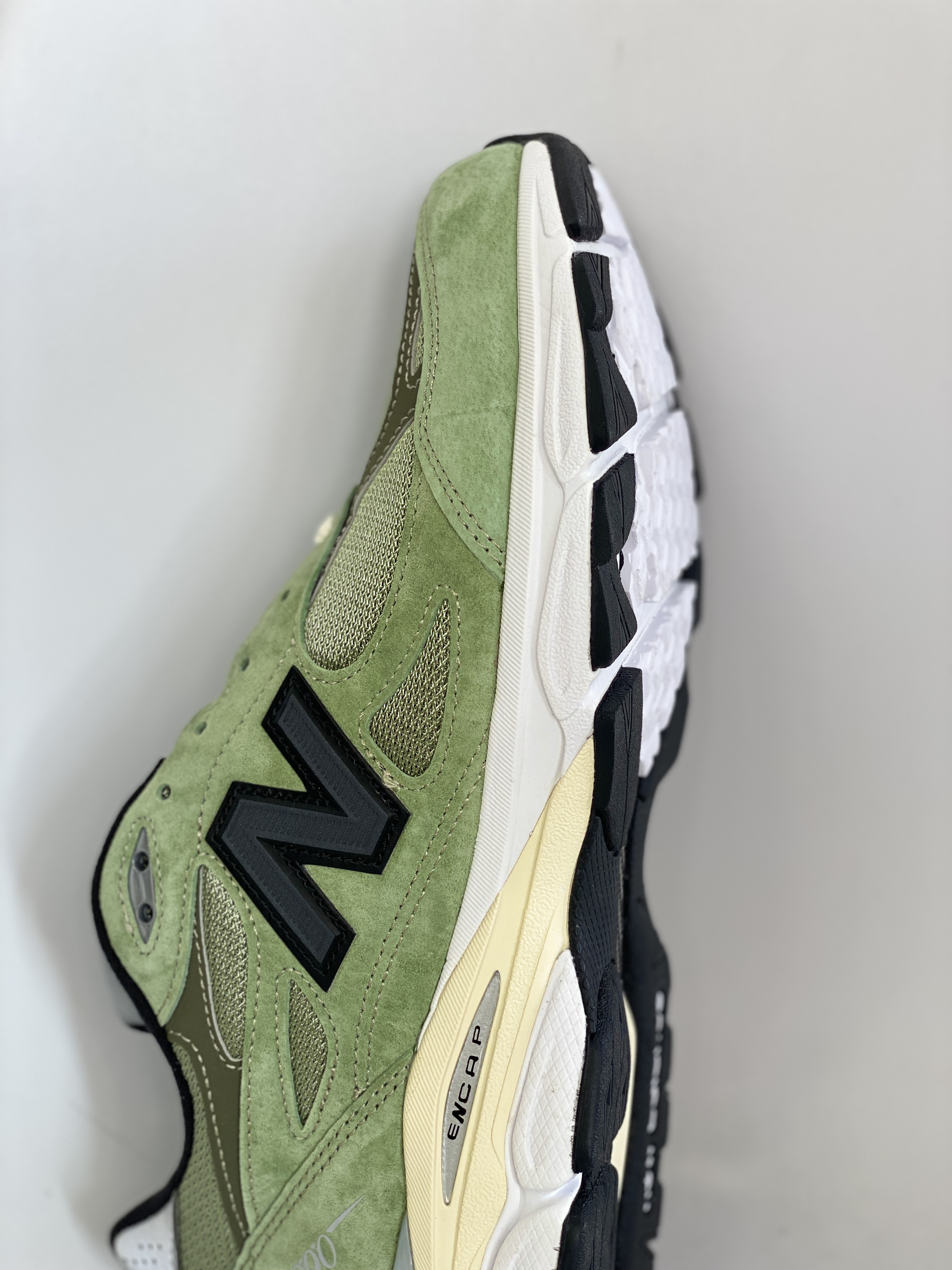 新款 JJJJOUND New Balance 990 V3 草綠色 低筒 复古跑鞋 休闲鞋 板鞋 运动鞋 男鞋 女鞋 M990JD3
