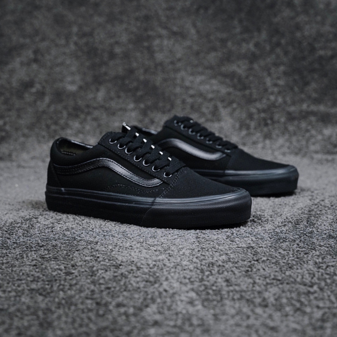 Vans Old Skool Black 黑武士  全黑  低筒 休闲鞋 板鞋 滑板鞋 男鞋 女鞋 